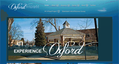 Desktop Screenshot of downtownoxford.org